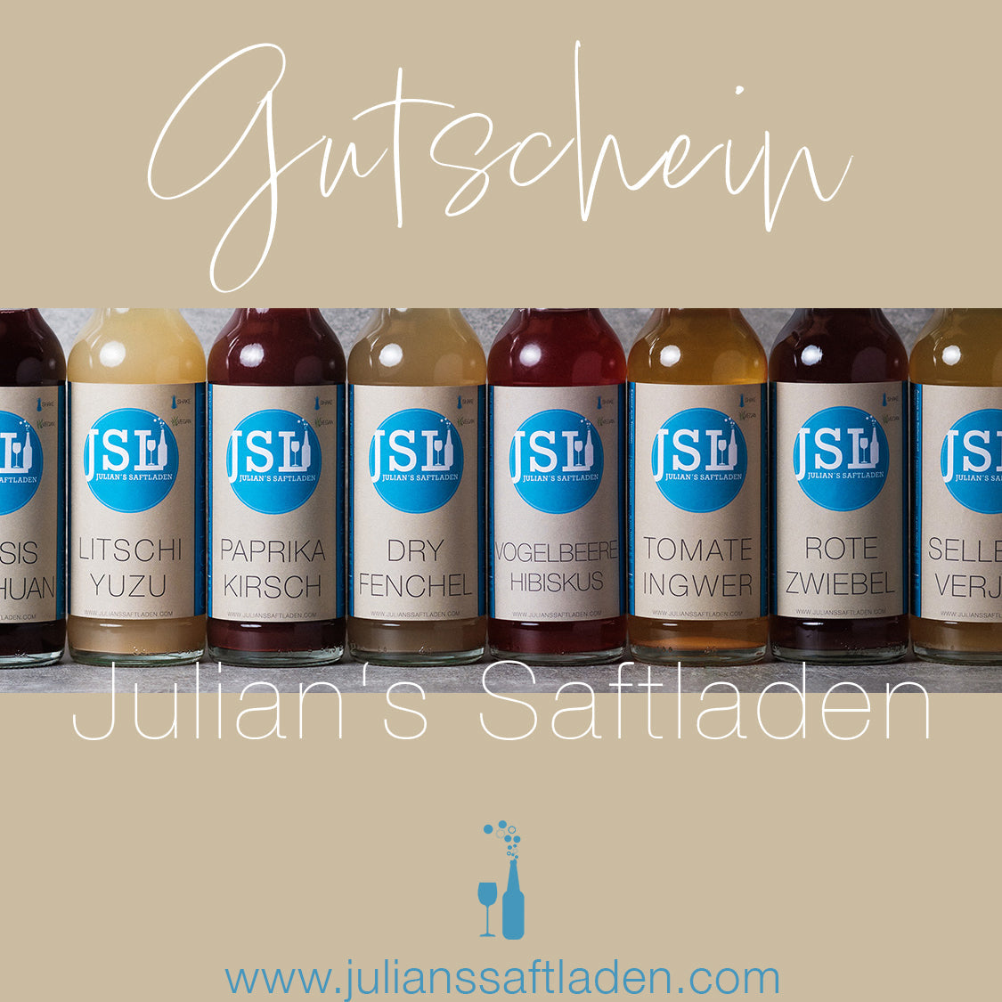 Julian's Saftladen | Geschenkgutschein